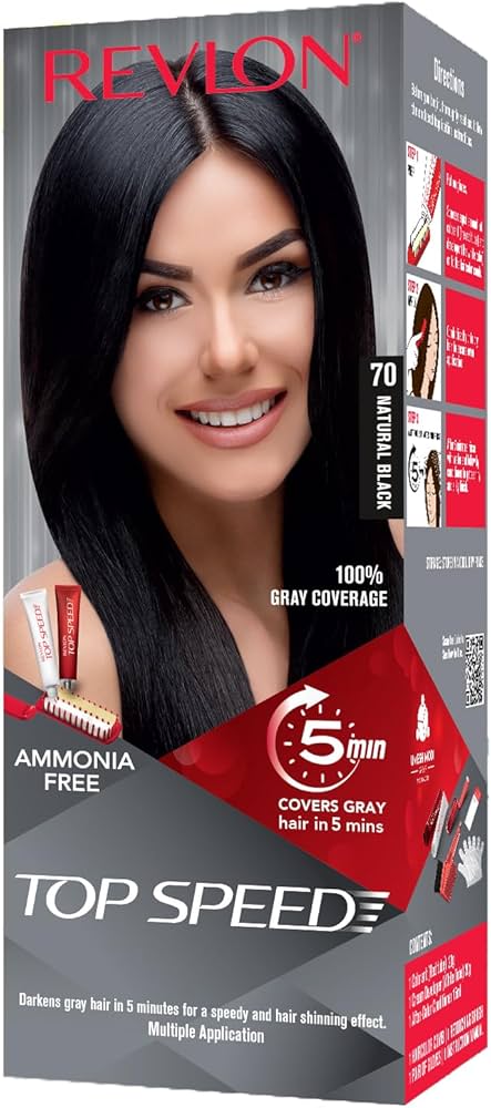 Revlon Natural Black 70 Top Speed Hair Color
