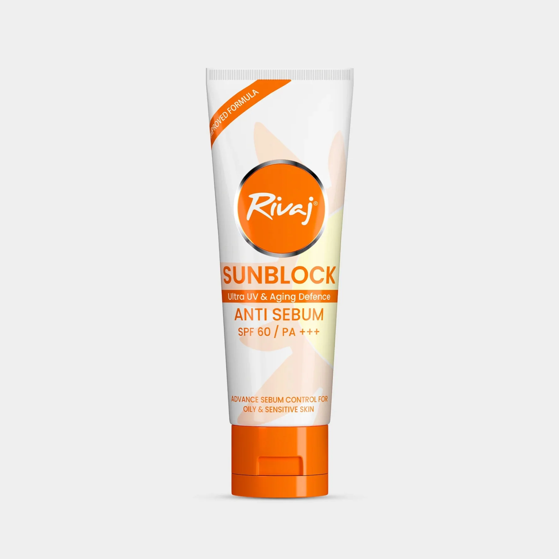Rivaj UK Sun Block Anti Sebum SPF 60 40 ML