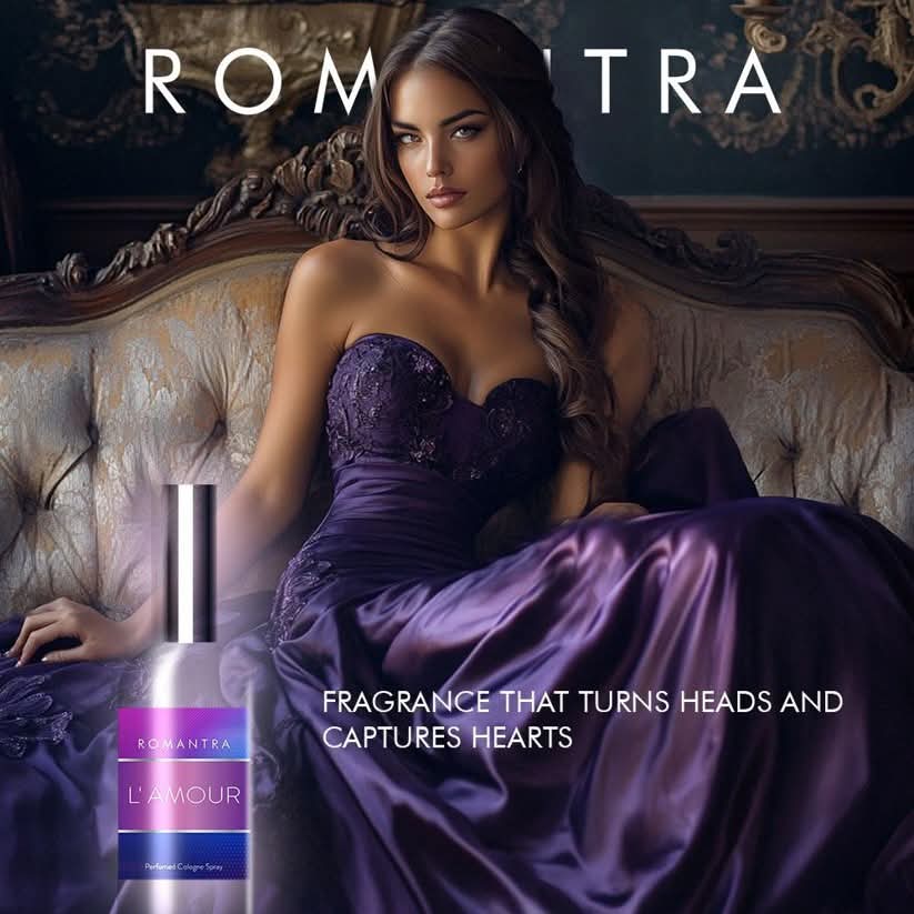 Romantra L'Amour Perfumed Cologne Spray 100Ml - Image 2