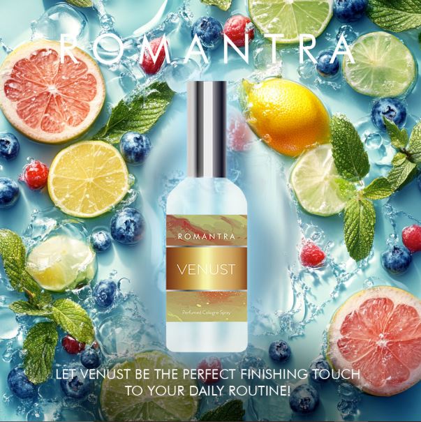 Romantra Venust Cologne Spray 100ml - Image 2
