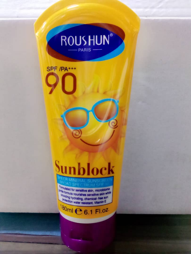 Roushun Sunblock SPF/PA+++ 90 180ml