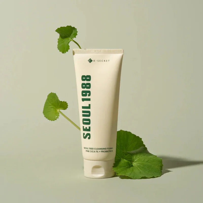 Seoul 1988 Cleansing Foam: Pine Cica 1%+Probiotics, 150ml