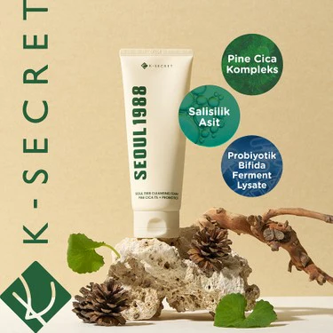 Seoul 1988 Cleansing Foam: Pine Cica 1%+Probiotics, 150ml - Image 2