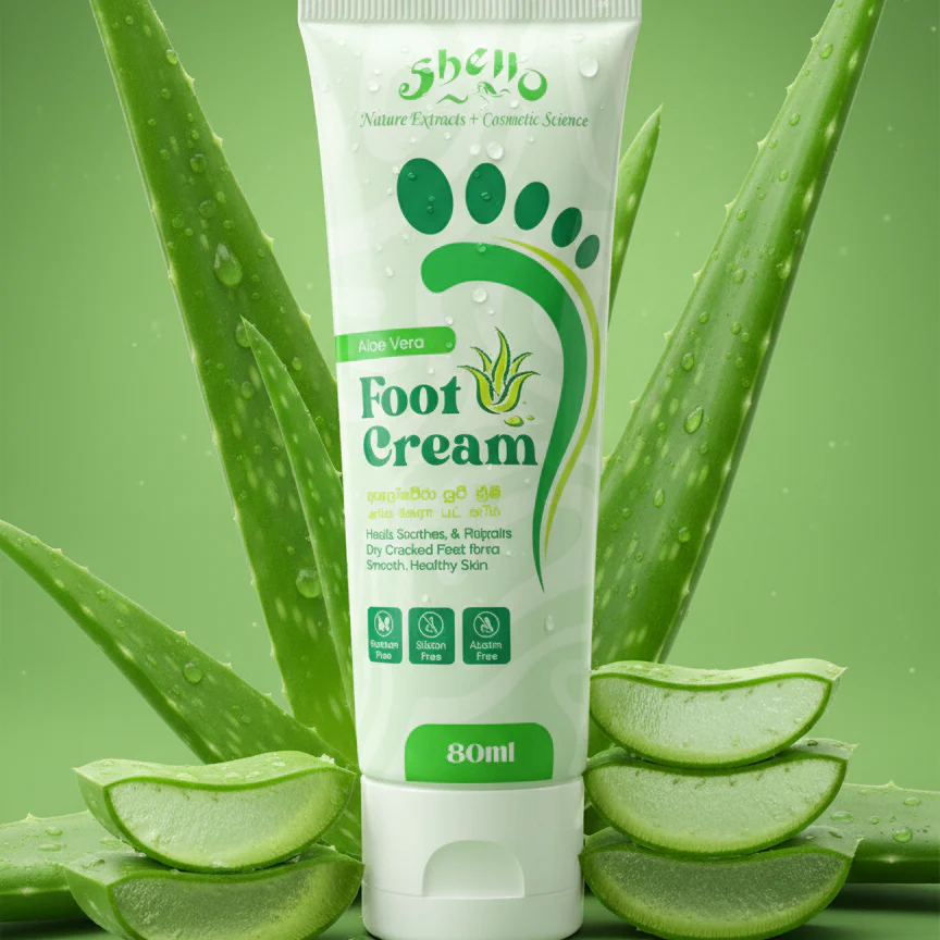 Shello Aloe Foot Cream 80ml