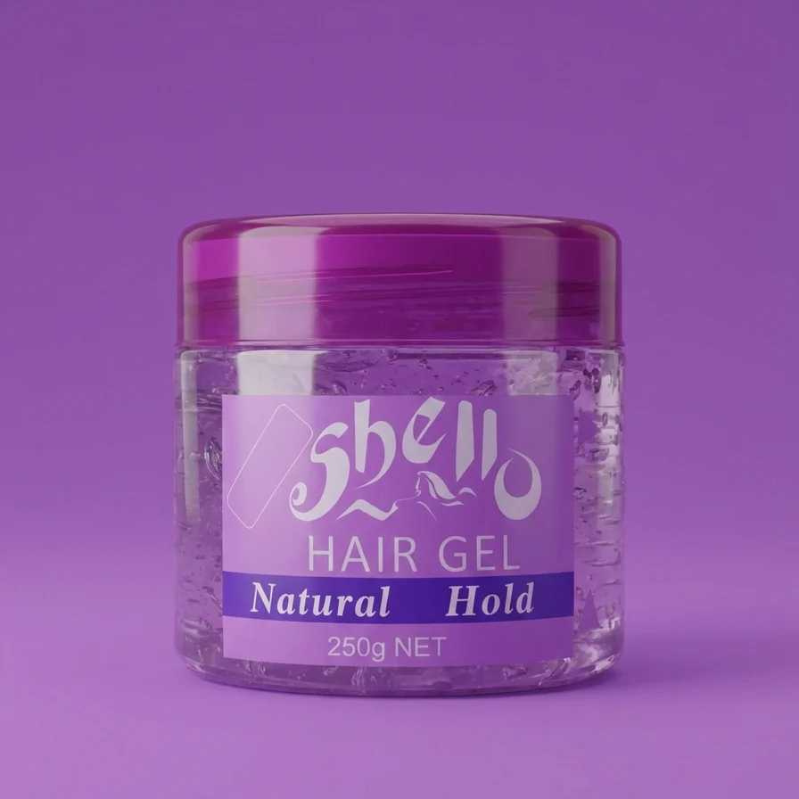 Shello Natural Hold Hair Gel 250g