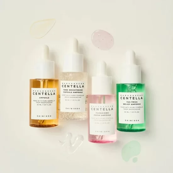 Skin1004 Madagascar Centella Ampoule Set 4 x 30 ml - Image 2