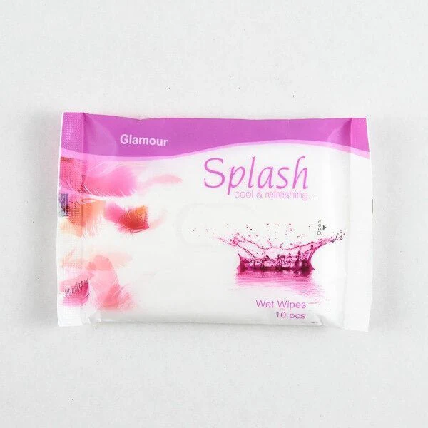 Splash Glamour Wet Wipes 10s