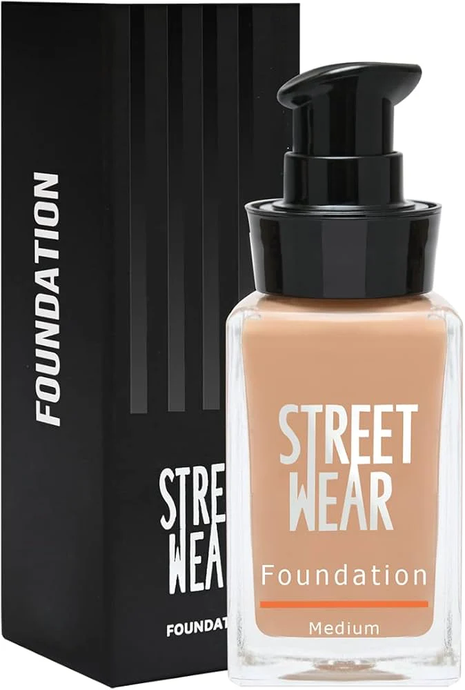 Street Wear Liquid Foundation 30ml _ Medium Deep