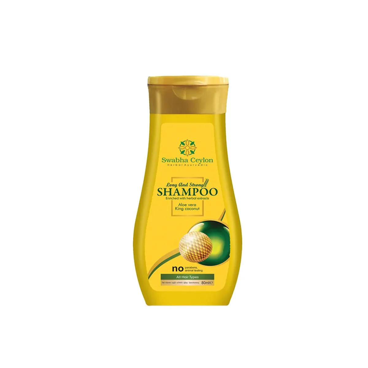 Swabha Ceylon Long And Strong Shampoo -180ml