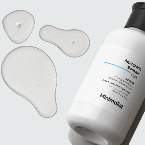 Minimalist Aquaporin Booster 05% Cleanser 100ml