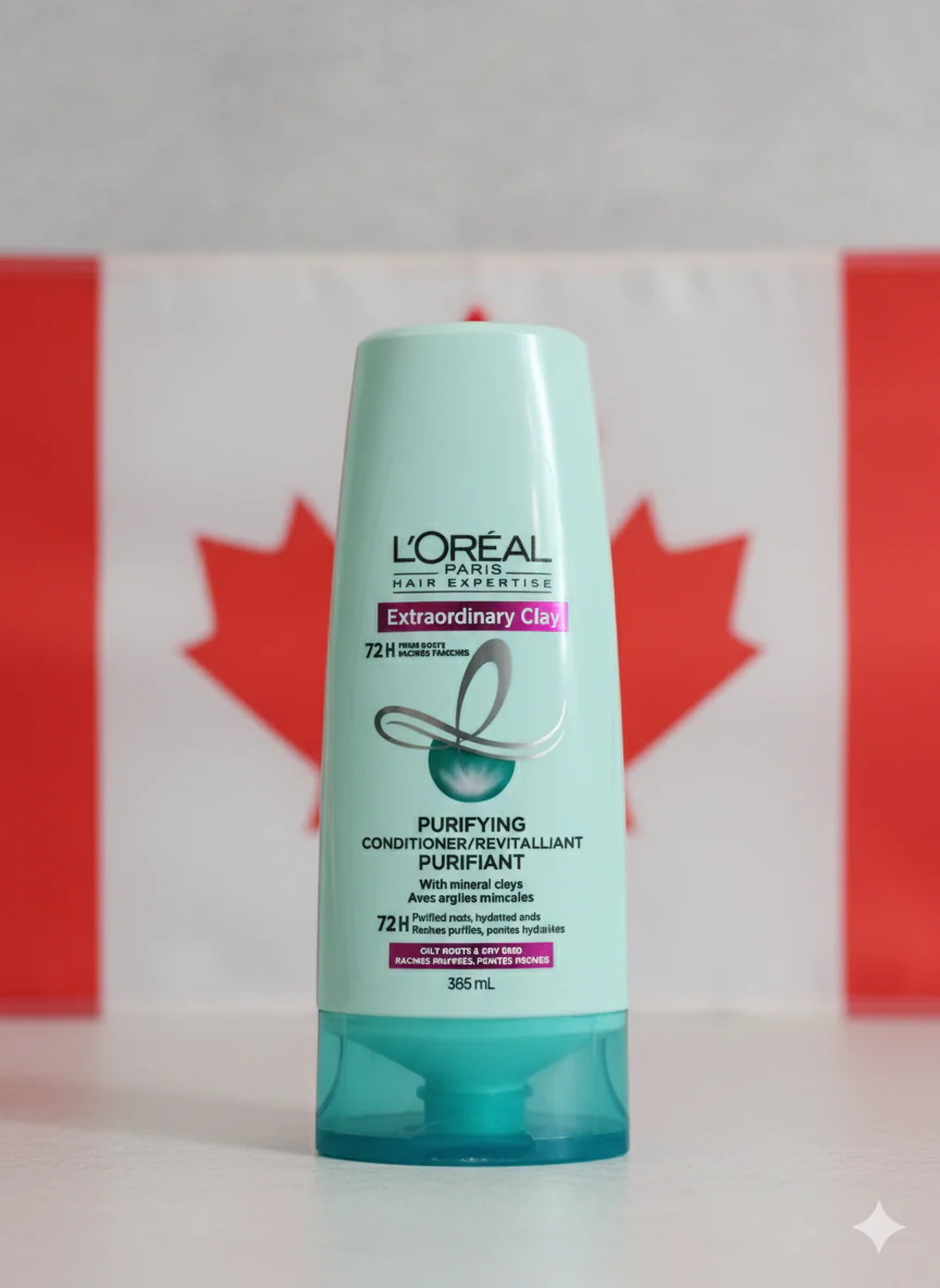 L'Oreal Extraordinary Clay Conditioner 385ml ( Canada )