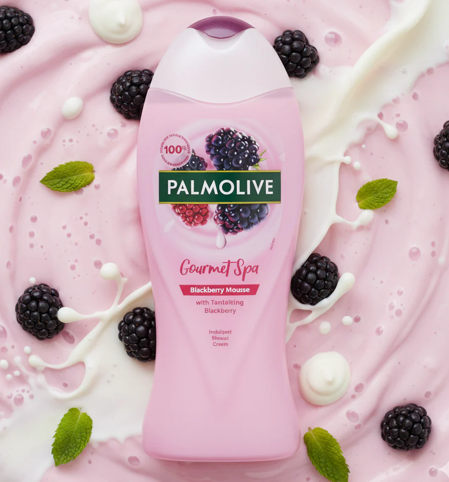 Palmolive Blackberry Mousse Body Wash - Image 2