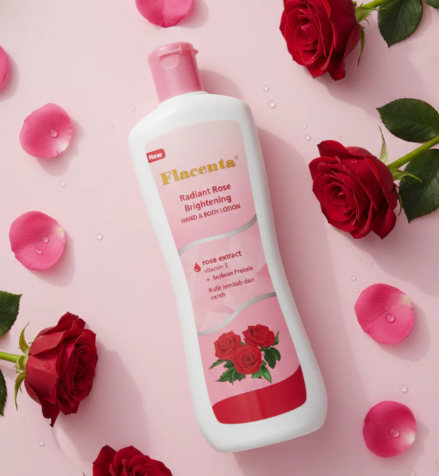 Flacenta Rose Body Lotion 500ml