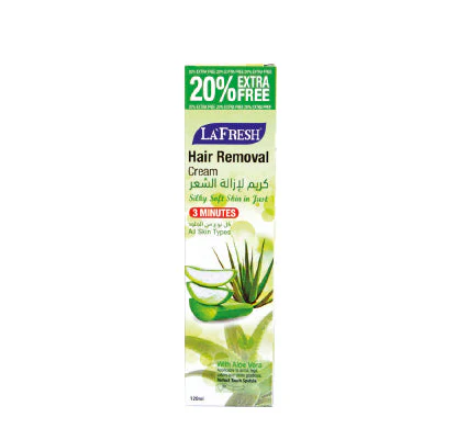 La Fresh Hair Removal Cream Aloe 120ml