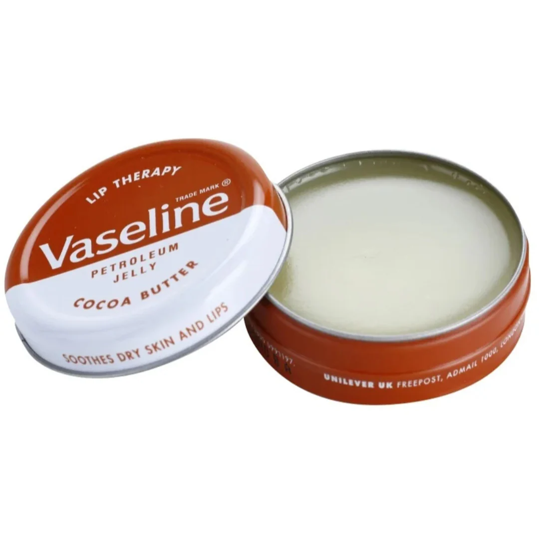 Vaseline Lip Therapy Cocoa Butter Petroleum Jelly 20g - Image 2