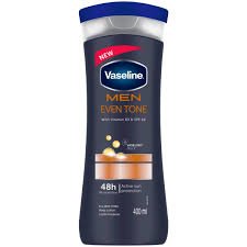 Vaseline Men Even Tone Repairing Moisture Body Lotion 400ml