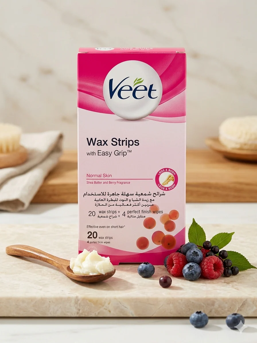 Veet Normal Skin Wax Strips -20strips