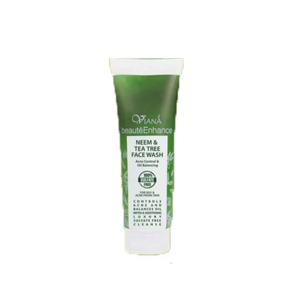 Viana Beauté Enhance Neem And Tea Trea Face Wash - 60ml