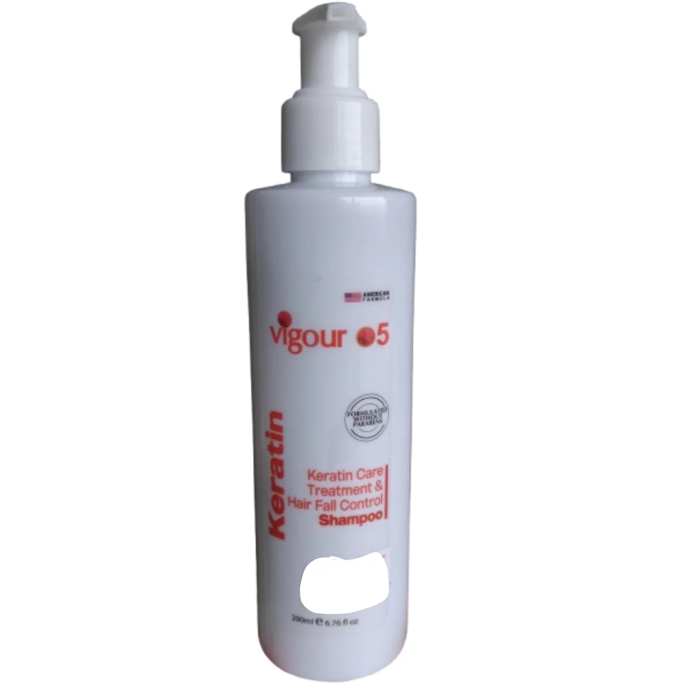 Vigour 05 Keratin Care Treatment & Hair Fall Control Shampoo 200ml