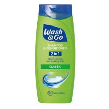 Wash & Go Shampoo 2 in 1 Classic 400ml