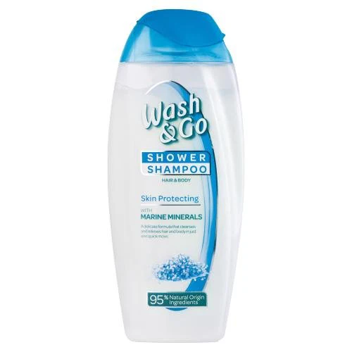 Wash & Go Skin Protecting Shower Shampoo 250ml