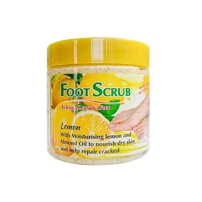 Wokali Foot Scrub Aching Legs And Feet Lemon 500ml