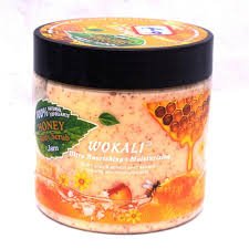Wokali Honey Body Scrub Jam - 500ml