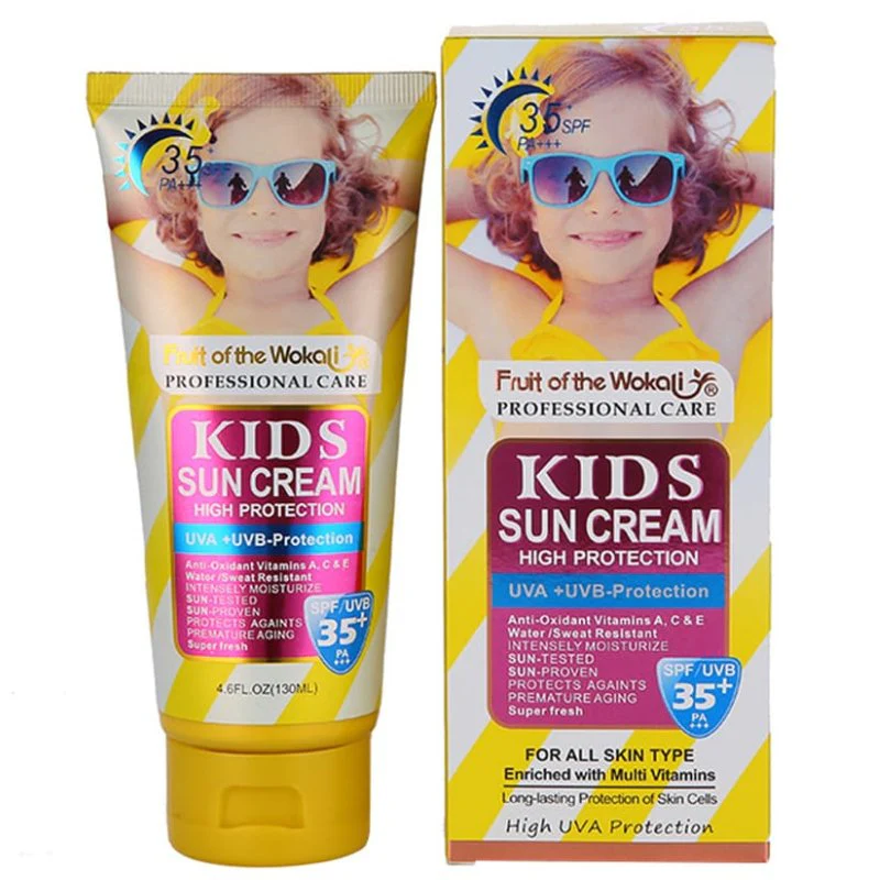 Wokali Kids Sunscreen SPF UVB 35+ 130ml