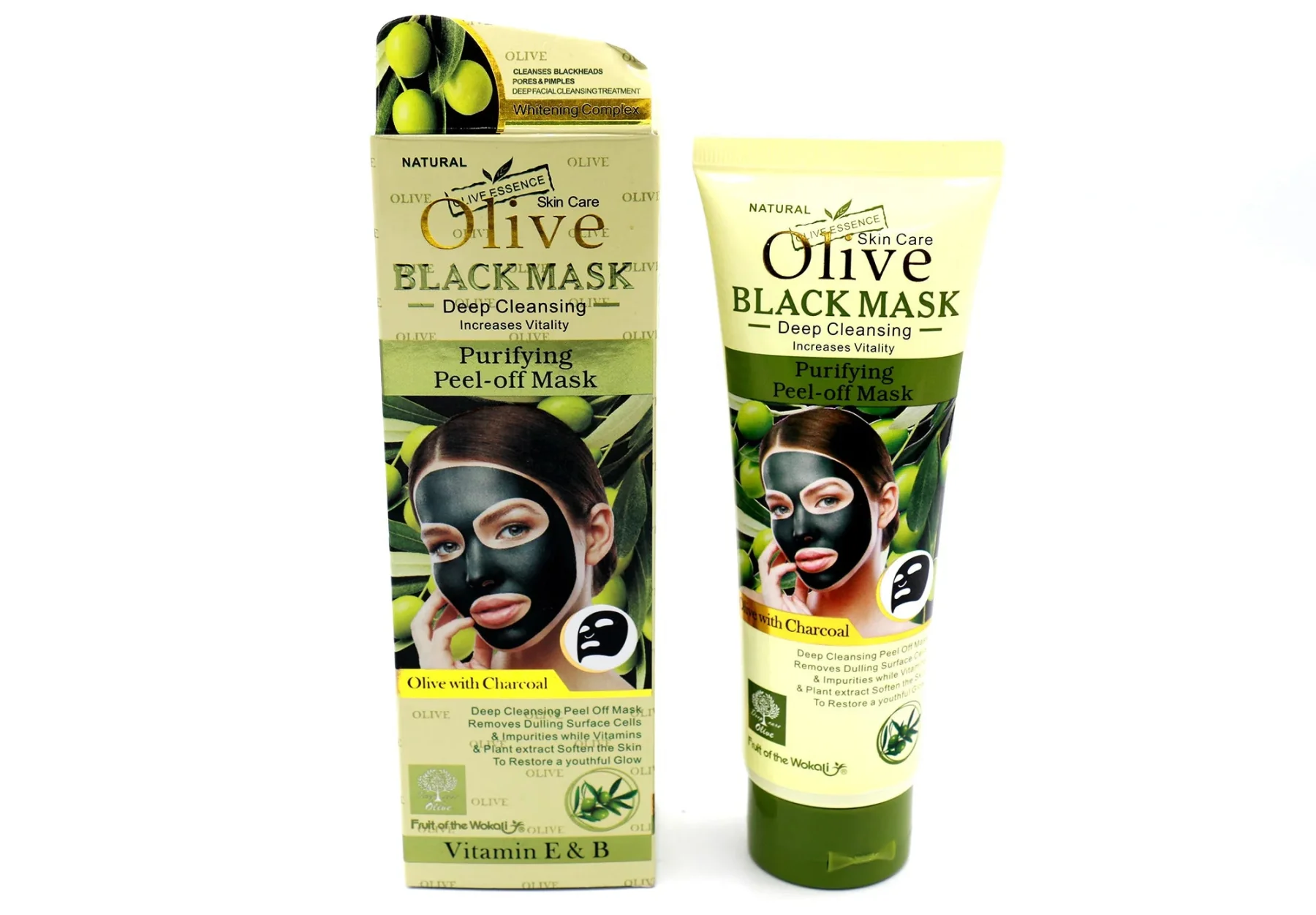 Wokali Olive Black Mask 130ml