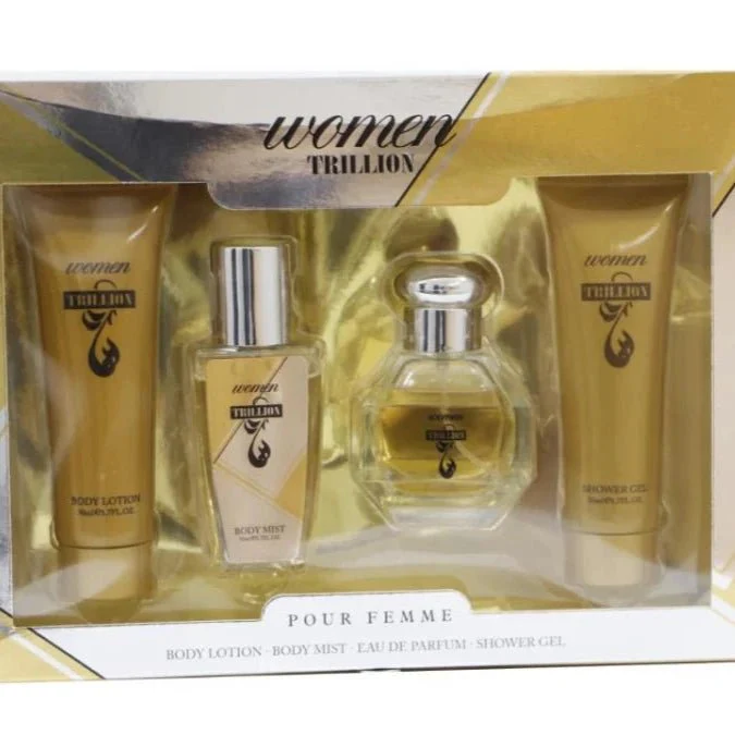 Women Trillion (VL1036) 4pcs Set Pour Femme Gift Pack
